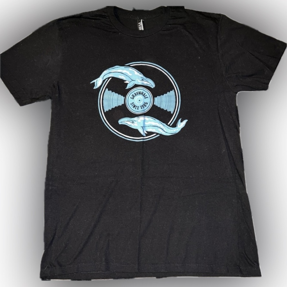 Graywhale Entertainment T-Shirt, Black, Size L, Like-New, Perfect Condition